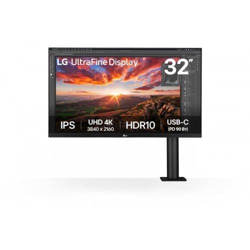 Монітор LG 31.5" 32UN880K-B Black купити в Україні: Київ, Львів, Хмельницький, Тернопіль, Івано-Франківськ | Низька ціна, відгуки, характеристики від TELEMART фото