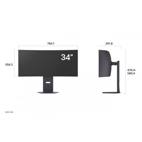 Монітор LG 33.9" 34GX900A-B Black купити в Україні: Київ, Львів, Хмельницький, Тернопіль, Івано-Франківськ | Низька ціна, відгуки, характеристики від TELEMART фото