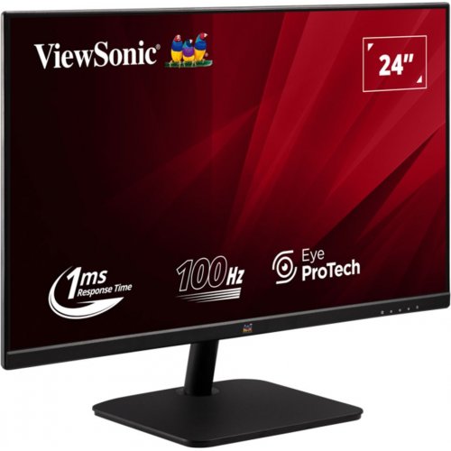 Монитор ViewSonic 23.8" VA2432-H-2 Black купить в Украине: Киев, Днепр, Харьков, Одесса  | Низкая цена, отзывы, характеристики от TELEMART фото
