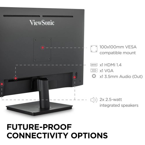 Монитор ViewSonic 31.5" VA3209M Black купить в Украине: Киев, Днепр, Харьков, Одесса  | Низкая цена, отзывы, характеристики от TELEMART фото