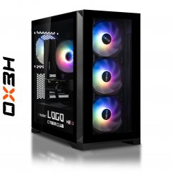 Комп'ютер HEXO eSports PRO S+ (HESP-7500FN5060-32S2TBK) Black / AMD Ryzen 5 7500F (3.7-5.0), 6 ядер / NVIDIA GeForce RTX 5060 / 32 ГБ (DDR5) / 2048 ГБ (SSD)