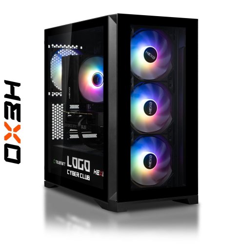 Комп'ютер HEXO eSports PRO S+ (HESP-7500FN5060-32S2TBK) Black купити в Україні: Київ, Львів, Хмельницький, Тернопіль, Івано-Франківськ | Низька ціна, відгуки, характеристики від TELEMART фото