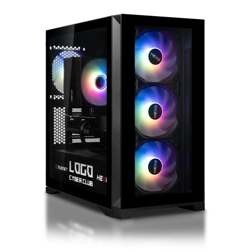 Комп'ютер HEXO eSports PRO S+ (HESP-7500FN5060-32S2TBK) Black купити в Україні: Київ, Львів, Хмельницький, Тернопіль, Івано-Франківськ | Низька ціна, відгуки, характеристики від TELEMART фото