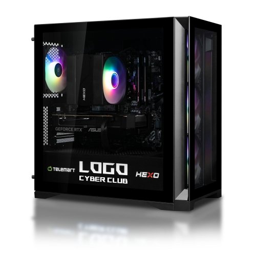 Комп'ютер HEXO eSports PRO S+ (HESP-7500FN5060-32S2TBK) Black купити в Україні: Київ, Львів, Хмельницький, Тернопіль, Івано-Франківськ | Низька ціна, відгуки, характеристики від TELEMART фото