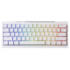 Уцінка клавіатура Ducky One X Mini Ducky Inductive Linear Switches Wireless (DKON2461AST3-DAUSPDOECL2WW1) White (Розкрита упаковка, 881611)