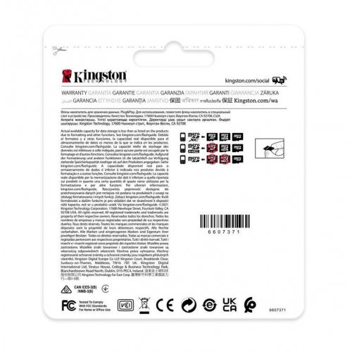 Карта памяти Kingston microSDHC Industrial 32GB Class 10 V30 A1 (с адаптером) (SDCIT2/32GB) купить в Украине: Киев, Днепр, Харьков, Одесса  | Низкая цена, отзывы, характеристики от TELEMART фото