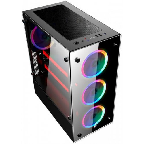 Корпус 1stPlayer V6-R1 Color LED без БП Black (Восстановлено продавцом, 881646) купить в Украине: Киев, Днепр, Харьков, Одесса  | Проверка совместимости, низкая цена, отзывы, характеристики от TELEMART фото