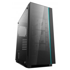 Корпус Deepcool MATREXX 55 V3 RGB Tempered Glass без БП Black (Восстановлено продавцом, 881654)