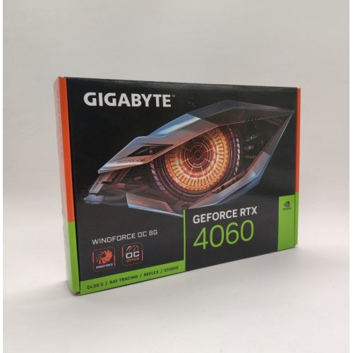 Видеокарта Gigabyte GeForce RTX 4060 Windforce OC 8192MB (GV-N4060WF2OC-8GD) (Восстановлено продавцом, 881656) купить в Украине: Киев, Днепр, Харьков, Одесса  | Проверка совместимости, низкая цена, отзывы, характеристики от TELEMART фото