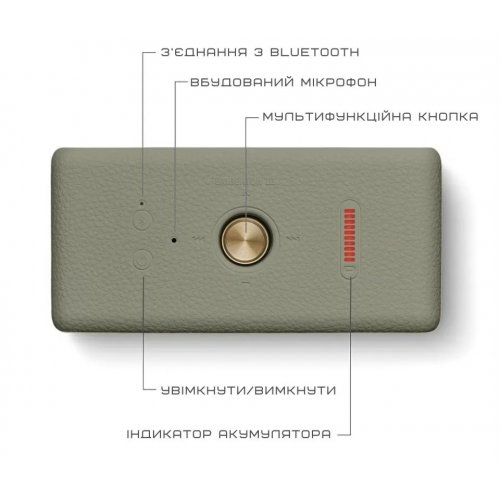 Портативная акустика Marshall Emberton III (1007861) Sage купить в Украине: Киев, Днепр, Харьков, Одесса  | Низкая цена, отзывы, характеристики от TELEMART фото