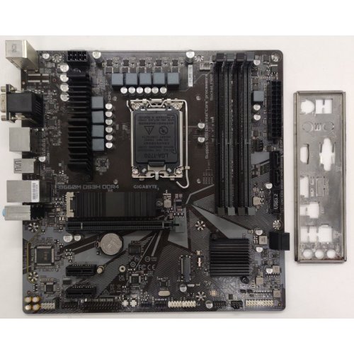 Материнская плата Gigabyte B660M DS3H DDR4 (s1700, Intel B660) (Восстановлено продавцом, 881666) купить в Украине: Киев, Днепр, Харьков, Одесса  | Проверка совместимости, низкая цена, отзывы, характеристики от TELEMART фото