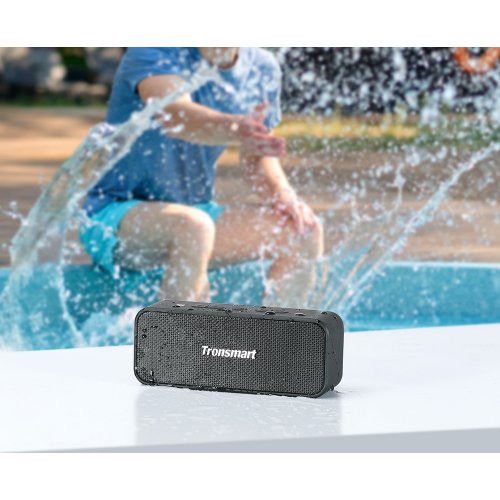 Портативная акустика Tronsmart T2 Plus Upgraded 20W (1019754) Black купить в Украине: Киев, Днепр, Харьков, Одесса  | Низкая цена, отзывы, характеристики от TELEMART фото