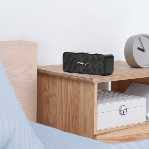 Портативная акустика Tronsmart T2 Plus Upgraded 20W (1019754) Black купить в Украине: Киев, Днепр, Харьков, Одесса  | Низкая цена, отзывы, характеристики от TELEMART фото