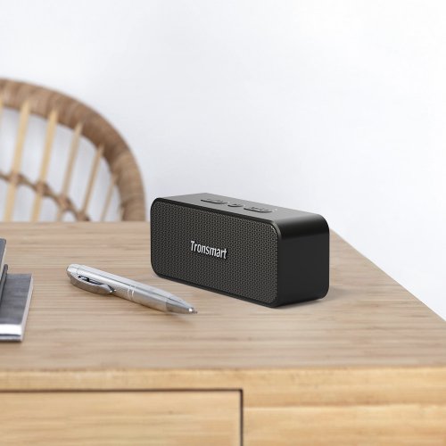 Портативная акустика Tronsmart T2 Plus Upgraded 20W (1019754) Black купить в Украине: Киев, Днепр, Харьков, Одесса  | Низкая цена, отзывы, характеристики от TELEMART фото