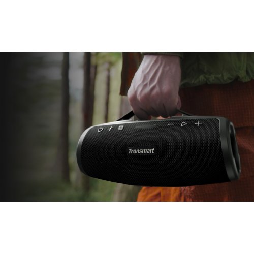 Портативна акустика Tronsmart Mirtune S100 RGB 50W (1120931) Black купити в Україні: Київ, Львів, Хмельницький, Тернопіль, Івано-Франківськ | Низька ціна, відгуки, характеристики від TELEMART фото