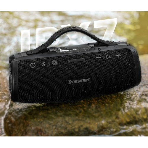 Портативна акустика Tronsmart Mirtune S100 RGB 50W (1120931) Black купити в Україні: Київ, Львів, Хмельницький, Тернопіль, Івано-Франківськ | Низька ціна, відгуки, характеристики від TELEMART фото