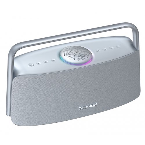 Портативна акустика Tronsmart Fiitune X30 80W (1131580) Light Grey купити в Україні: Київ, Львів, Хмельницький, Тернопіль, Івано-Франківськ | Низька ціна, відгуки, характеристики від TELEMART фото