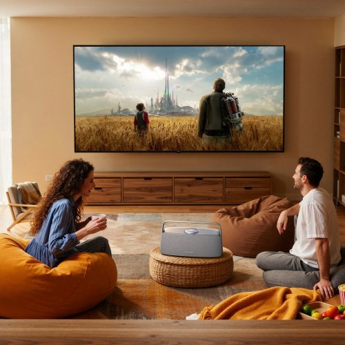 Портативна акустика Tronsmart Fiitune X30 80W (1131580) Light Grey купити в Україні: Київ, Львів, Хмельницький, Тернопіль, Івано-Франківськ | Низька ціна, відгуки, характеристики від TELEMART фото