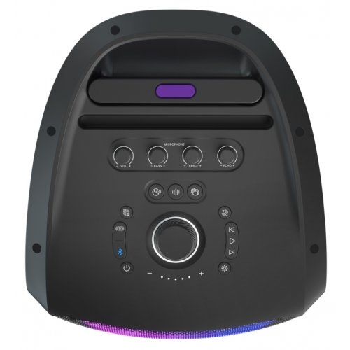 Портативна акустика Tronsmart Halo 300 Party Speaker RGB 240W (1144103) Black купити в Україні: Київ, Львів, Хмельницький, Тернопіль, Івано-Франківськ | Низька ціна, відгуки, характеристики від TELEMART фото