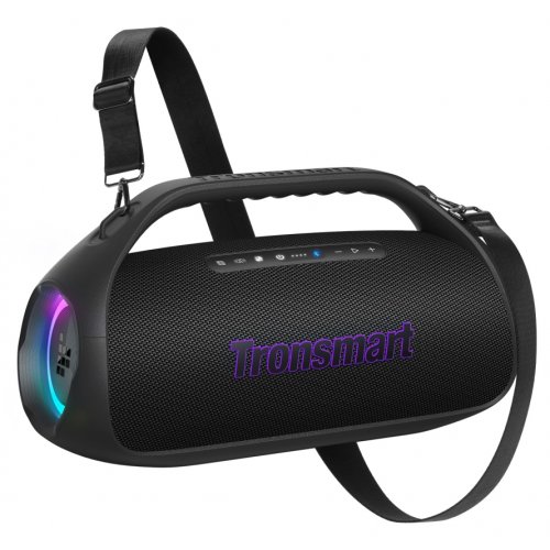 Портативна акустика Tronsmart Bang 2 Model P3000 (1257648) Black купити в Україні: Київ, Львів, Хмельницький, Тернопіль, Івано-Франківськ | Низька ціна, відгуки, характеристики від TELEMART фото