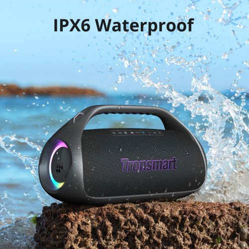 Портативна акустика Tronsmart Bang 2 Model P3000 (1257648) Black купити в Україні: Київ, Львів, Хмельницький, Тернопіль, Івано-Франківськ | Низька ціна, відгуки, характеристики від TELEMART фото