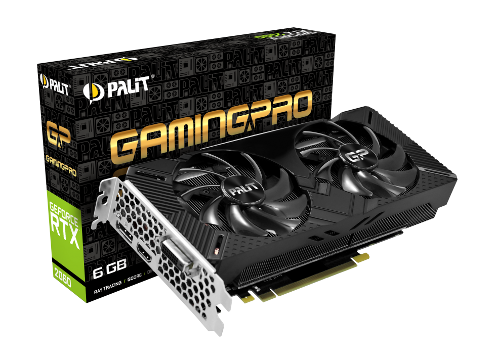 Відеокарта Palit GeForce RTX 2060 Gaming PRO OC 6144MB