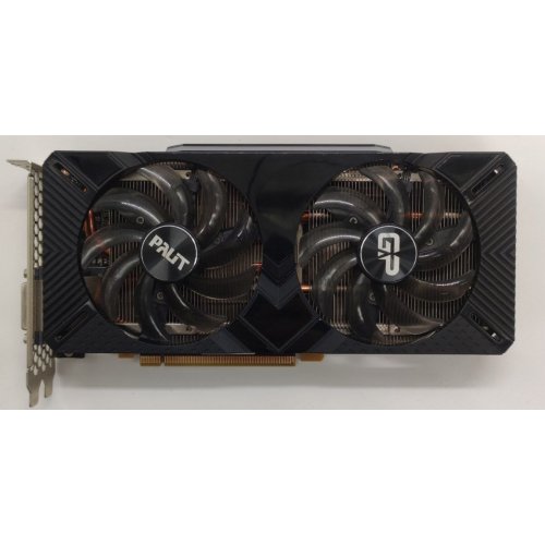 Відеокарта Palit GeForce RTX 2060 Gaming PRO OC 6144MB (NE62060T18J9-1062A) (Відновлено продавцем, 881684) купити в Україні: Київ, Львів, Хмельницький, Тернопіль, Івано-Франківськ | Перевірка сумісності, низька ціна, відгуки, характеристики від TELEMART фото