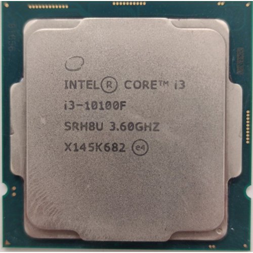 Процессор Intel Core i3-10100F 3.6(4.3)GHz 6MB s1200 Tray (CM8070104291318) (Восстановлено продавцом, 881685) купить в Украине: Киев, Днепр, Харьков, Одесса  | Проверка совместимости, низкая цена, отзывы, характеристики от TELEMART фото