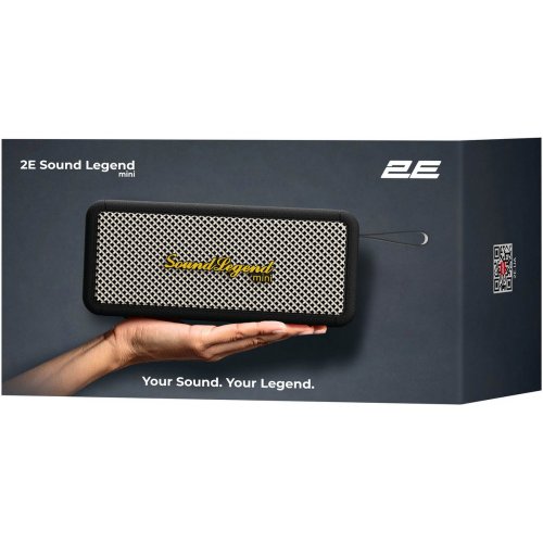 Портативная акустика 2E SoundLegend Mini 40W (2E-BSSLMWBK) Black купить в Украине: Киев, Днепр, Харьков, Одесса  | Низкая цена, отзывы, характеристики от TELEMART фото