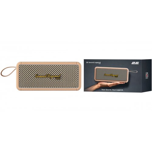 Портативная акустика 2E SoundLegend Mini 40W (2E-BSSLMWBN) Brown купить в Украине: Киев, Днепр, Харьков, Одесса  | Низкая цена, отзывы, характеристики от TELEMART фото