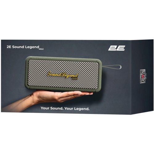 Портативная акустика 2E SoundLegend Mini 40W (2E-BSSLMWGN) Green купить в Украине: Киев, Днепр, Харьков, Одесса  | Низкая цена, отзывы, характеристики от TELEMART фото
