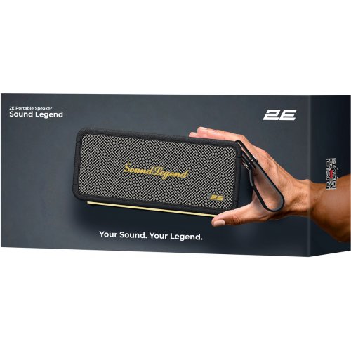 Портативная акустика 2E SoundLegend 80W (2E-BSSLWBK) Black купить в Украине: Киев, Днепр, Харьков, Одесса  | Низкая цена, отзывы, характеристики от TELEMART фото