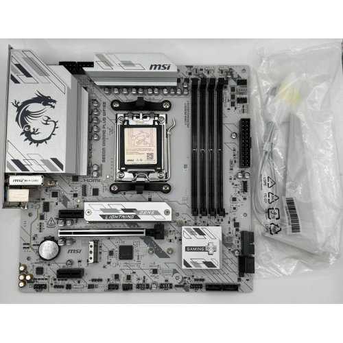 Материнська плата MSI B850M GAMING PLUS WIFI6E (sAM5, AMD B850) (Відновлено продавцем, 881781) купити в Україні: Київ, Львів, Хмельницький, Тернопіль, Івано-Франківськ | Перевірка сумісності, низька ціна, відгуки, характеристики від TELEMART фото