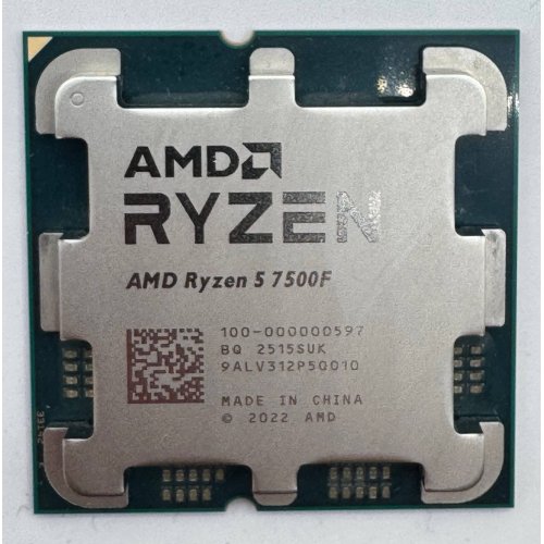 Процесор AMD Ryzen 5 7500F 3.7(5.0)GHz 32MB sAM5 Tray (100-000000597) (Відновлено продавцем, 881799) купити в Україні: Київ, Львів, Хмельницький, Тернопіль, Івано-Франківськ | Перевірка сумісності, низька ціна, відгуки, характеристики від TELEMART фото