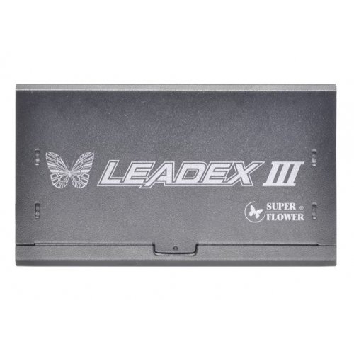 Уценка блок питания Super Flower Leadex III 850W ATX 3.1 (SF-850F14GE GL) Black (Вскрытая упаковка, 881812) купить в Украине: Киев, Днепр, Харьков, Одесса  | Проверка совместимости, низкая цена, отзывы, характеристики от TELEMART фото