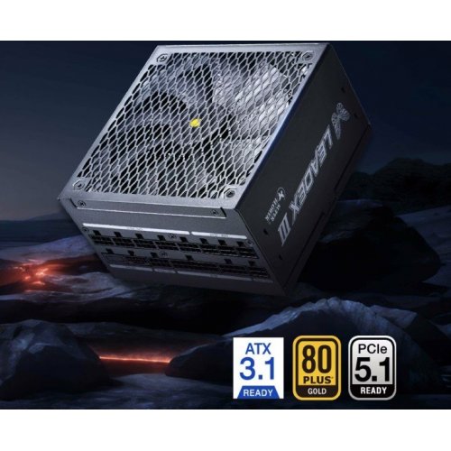 Уценка блок питания Super Flower Leadex III 850W ATX 3.1 (SF-850F14GE GL) Black (Вскрытая упаковка, 881812) купить в Украине: Киев, Днепр, Харьков, Одесса  | Проверка совместимости, низкая цена, отзывы, характеристики от TELEMART фото