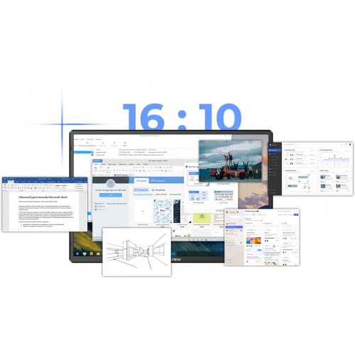 Монитор Blackview 16" Table 9 (BVTABLE9) Black купить в Украине: Киев, Днепр, Харьков, Одесса  | Низкая цена, отзывы, характеристики от TELEMART фото