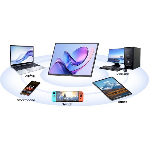 Монитор Blackview 16" Table 9 (BVTABLE9) Black купить в Украине: Киев, Днепр, Харьков, Одесса  | Низкая цена, отзывы, характеристики от TELEMART фото