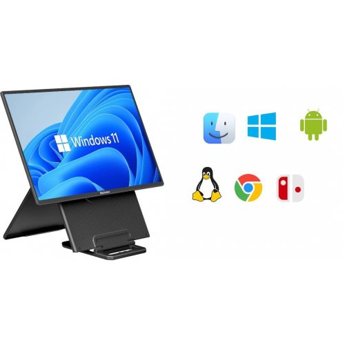 Монитор Blackview 23.8" Table 10 (BVTABLE10) Black купить в Украине: Киев, Днепр, Харьков, Одесса  | Низкая цена, отзывы, характеристики от TELEMART фото