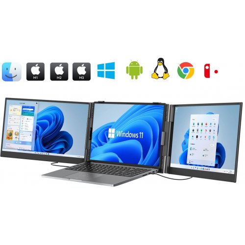 Монитор Blackview 15.3" DCM8 (BVDCM8) Grey купить в Украине: Киев, Днепр, Харьков, Одесса  | Низкая цена, отзывы, характеристики от TELEMART фото
