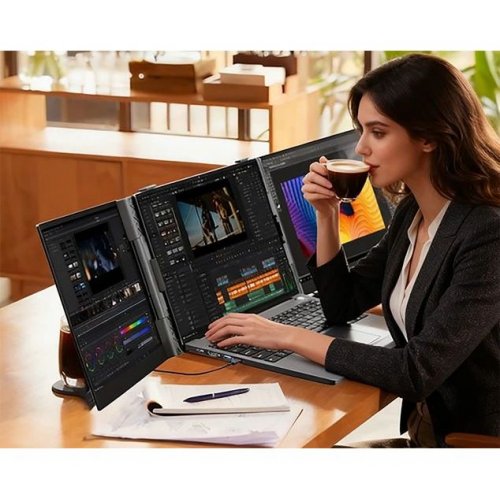 Монитор Blackview 15.3" DCM8 (BVDCM8) Grey купить в Украине: Киев, Днепр, Харьков, Одесса  | Низкая цена, отзывы, характеристики от TELEMART фото