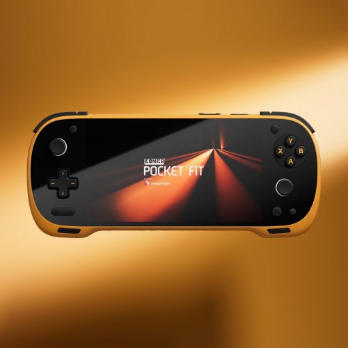 Портативная игровая консоль AYANEO Konkr Pocket Fit 8 Elite 12GB/256GB Dragon Yellow купить в Украине: Киев, Днепр, Харьков, Одесса  | Низкая цена, отзывы, характеристики от TELEMART фото