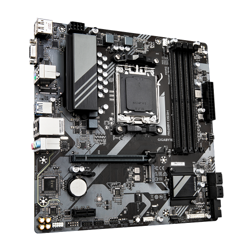 Уценка материнская плата Gigabyte A620M DS3H (sAM5, AMD A620) (Повреждена упаковка, 881886) купить в Украине: Киев, Днепр, Харьков, Одесса  | Проверка совместимости, низкая цена, отзывы, характеристики от TELEMART фото