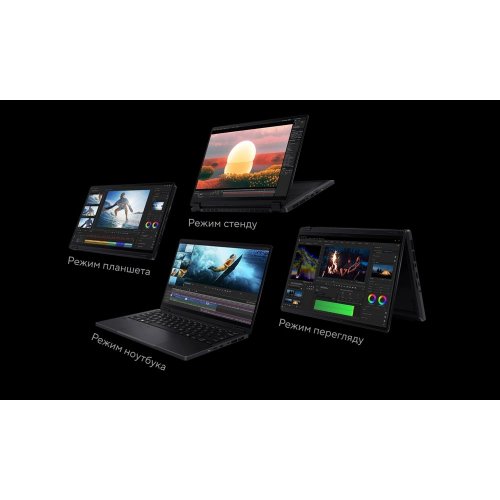 Ноутбук Asus ProArt PX13 HN7306EA-LX916W (90NB17X1-M000Y0) Nano Black купить в Украине: Киев, Днепр, Харьков, Одесса  | Низкая цена, отзывы, характеристики от TELEMART фото