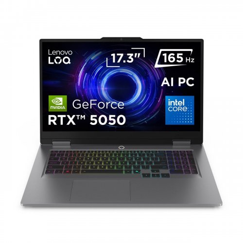 Ноутбук Lenovo LOQ 17IRX10 (83JH00ENRA) Luna Grey купити в Україні: Київ, Львів, Хмельницький, Тернопіль, Івано-Франківськ | Низька ціна, відгуки, характеристики від TELEMART фото