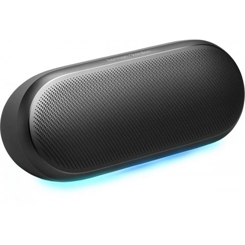 Портативна акустика Harman Kardon Luna 2 (HKLUNA2BLKEU) Black купити в Україні: Київ, Львів, Хмельницький, Тернопіль, Івано-Франківськ | Низька ціна, відгуки, характеристики від TELEMART фото