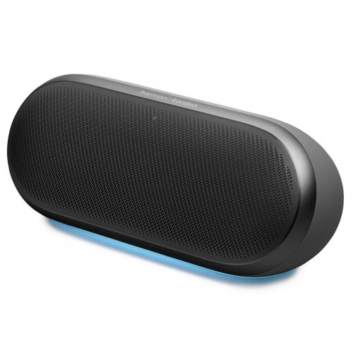 Портативна акустика Harman Kardon Luna 2 (HKLUNA2BLKEU) Black купити в Україні: Київ, Львів, Хмельницький, Тернопіль, Івано-Франківськ | Низька ціна, відгуки, характеристики від TELEMART фото