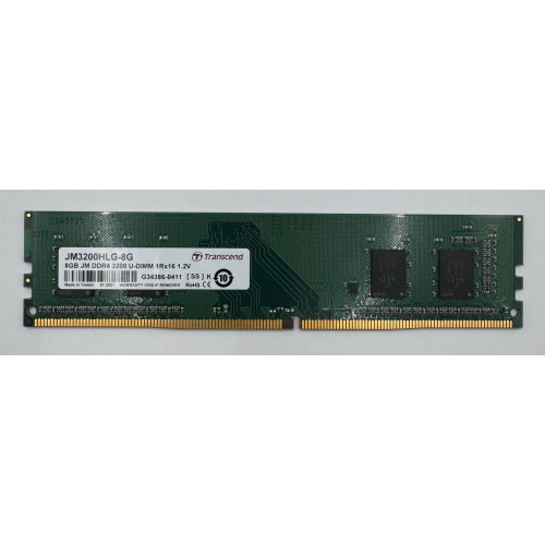 Озп Transcend DDR4 8GB 3200Mhz JetRam (JM3200HLG-8G) (Відновлено продавцем, 882028) купити в Україні: Київ, Львів, Хмельницький, Тернопіль, Івано-Франківськ | Перевірка сумісності, низька ціна, відгуки, характеристики від TELEMART фото