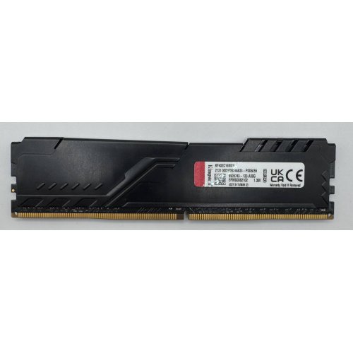Озп Kingston DDR4 8GB 3200Mhz FURY Beast Black (KF432C16BB/8) (Відновлено продавцем, 882029) купити в Україні: Київ, Львів, Хмельницький, Тернопіль, Івано-Франківськ | Перевірка сумісності, низька ціна, відгуки, характеристики від TELEMART фото