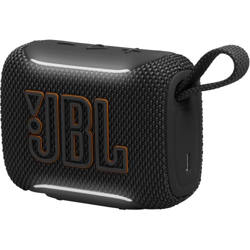 Портативная акустика JBL Go 5 (JBLGO5BLK) Black купить в Украине: Киев, Днепр, Харьков, Одесса  | Низкая цена, отзывы, характеристики от TELEMART фото
